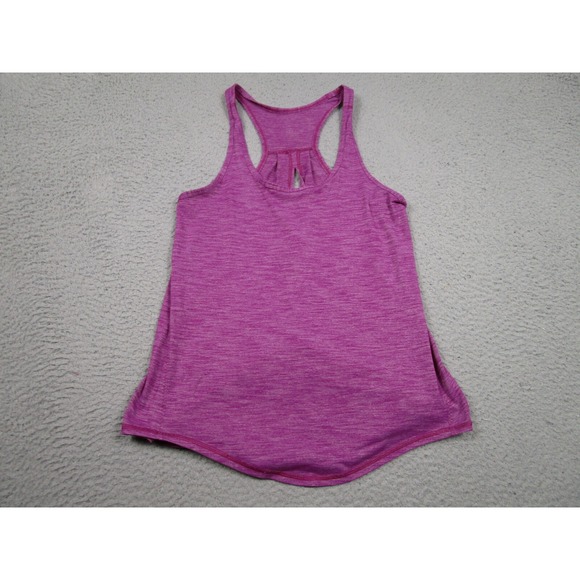 lululemon athletica Tops - Lululemon Tank Womens 4 Purple Split Back Activewear Casual Running Gym